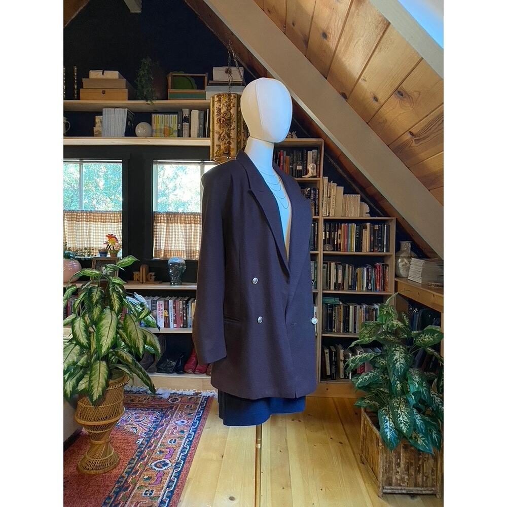 Vintage Wool Coat Brown - Picture 3 of 6